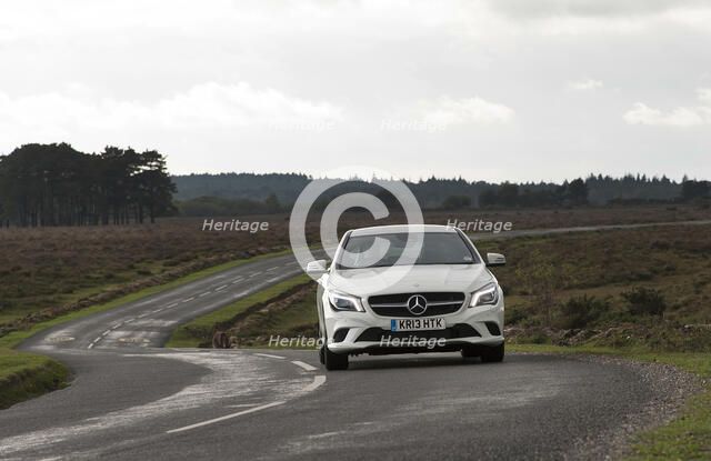 2013 Mercedes Benz CLA 180 Sport Artist: Unknown.