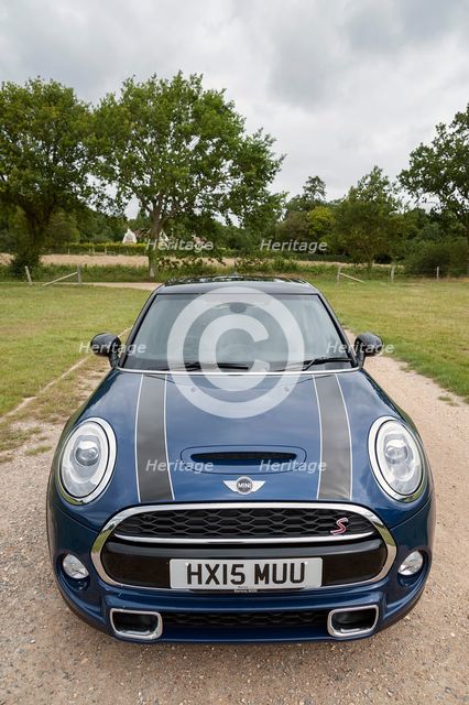 2015 Mini Cooper S 5 door. Creator: Unknown.