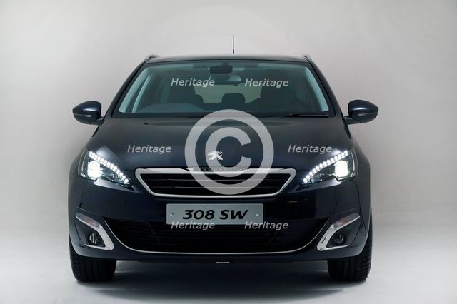 2015 Peugeot 308 Feline estate. Creator: Unknown.