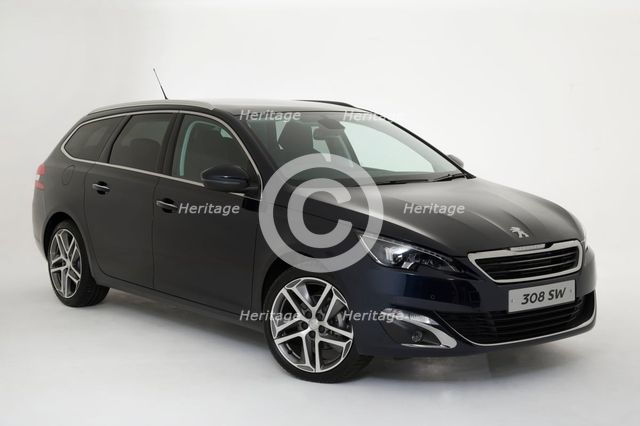 2015 Peugeot 308 Feline estate. Creator: Unknown.