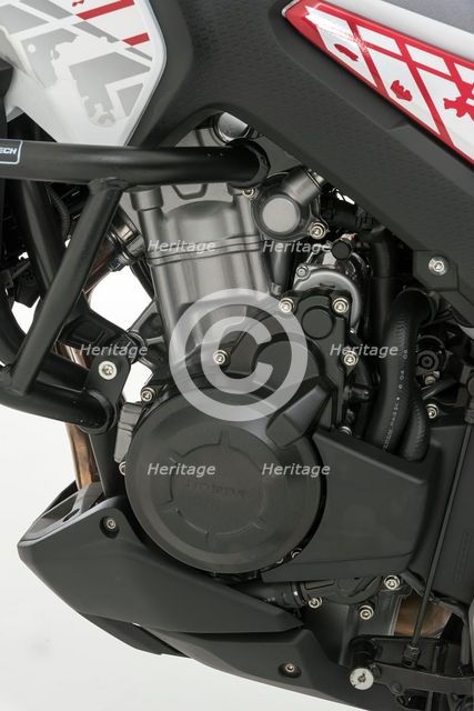 2016 Honda 500X motorcycle. Creator: Unknown.