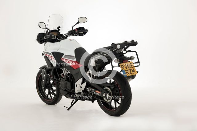 2016 Honda 500X motorcycle. Creator: Unknown.