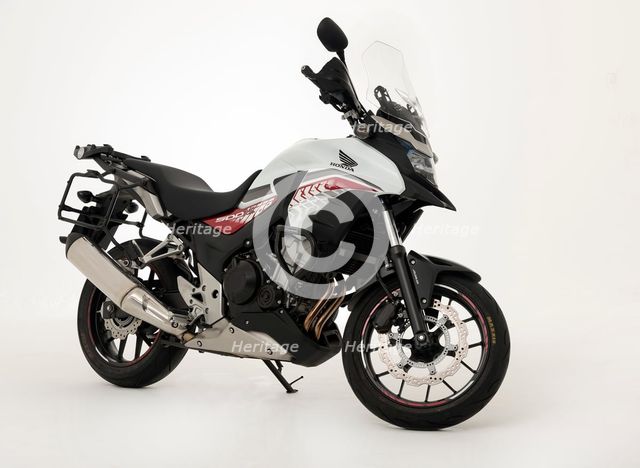 2016 Honda 500X motorcycle. Creator: Unknown.