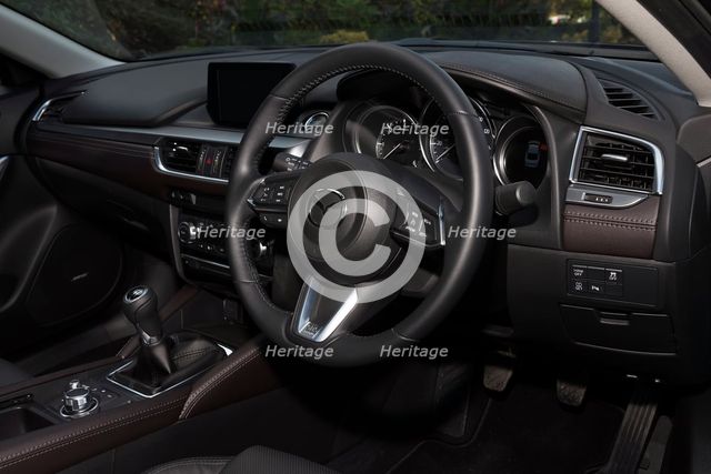 2017 Mazda 6 2.2 saloon Sport Nav. Diesel. Creator: Unknown.