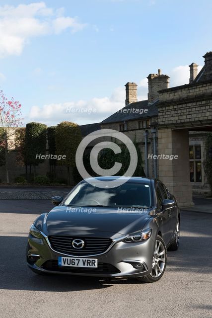 2017 Mazda 6 2.2 saloon Sport Nav. Diesel. Creator: Unknown.