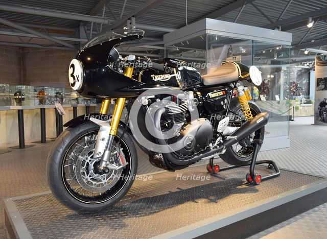 2018 Triumph Thruxton R. Creator: Unknown.