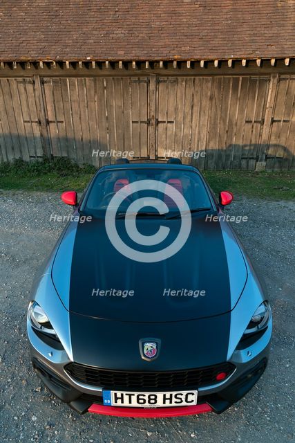 2018 Fiat 124 Abarth Spider. Creator: Unknown.