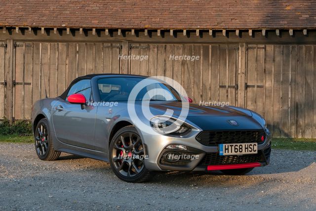 2018 Fiat 124 Abarth Spider. Creator: Unknown.