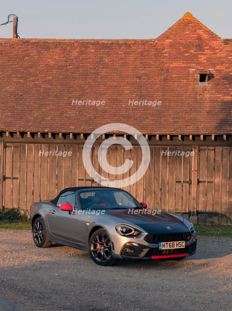 2018 Fiat 124 Abarth Spider. Creator: Unknown.