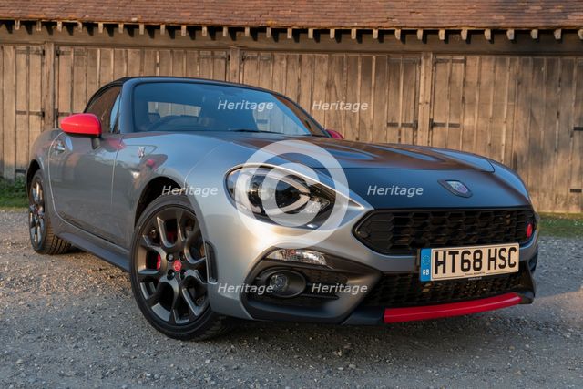 2018 Fiat 124 Abarth Spider. Creator: Unknown.