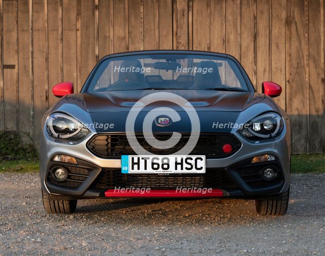 2018 Fiat 124 Abarth Spider. Creator: Unknown.