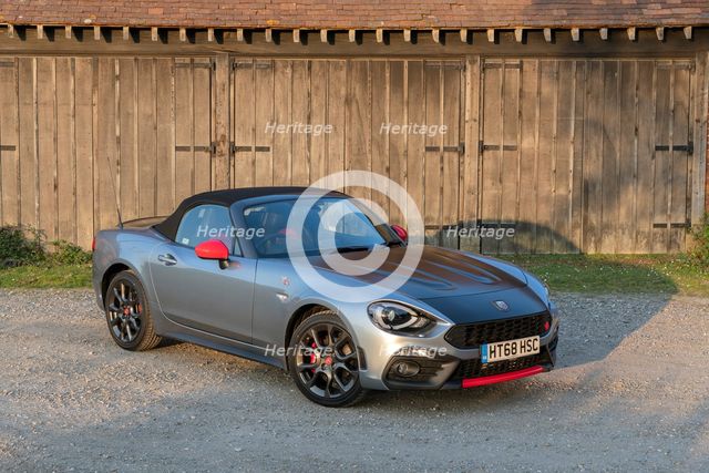 2018 Fiat 124 Abarth Spider. Creator: Unknown.