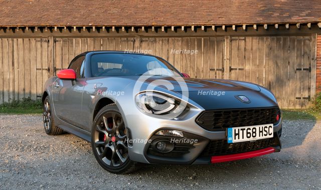 2018 Fiat 124 Abarth Spider. Creator: Unknown.