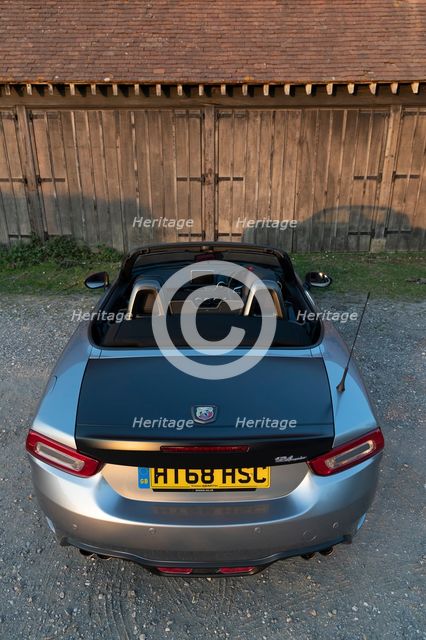 2018 Fiat 124 Abarth Spider. Creator: Unknown.