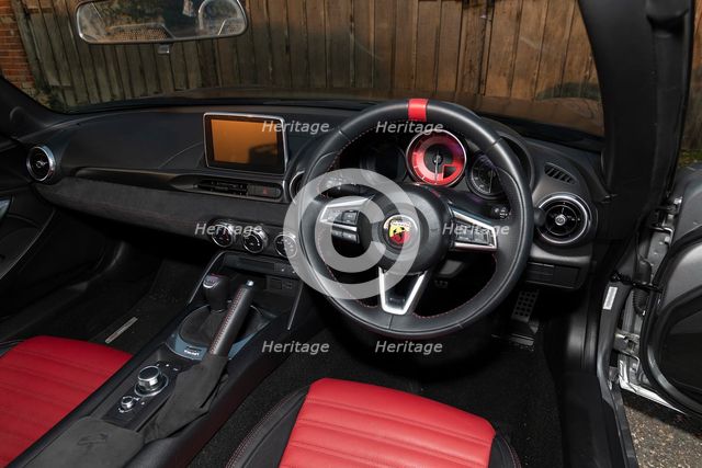 2018 Fiat 124 Abarth Spider. Creator: Unknown.