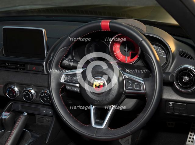 2018 Fiat 124 Abarth Spider. Creator: Unknown.