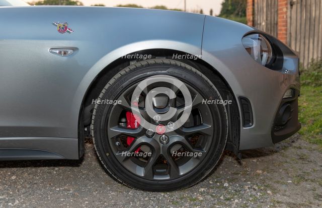 2018 Fiat 124 Abarth Spider. Creator: Unknown.
