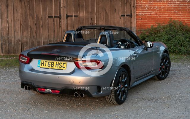 2018 Fiat 124 Abarth Spider. Creator: Unknown.