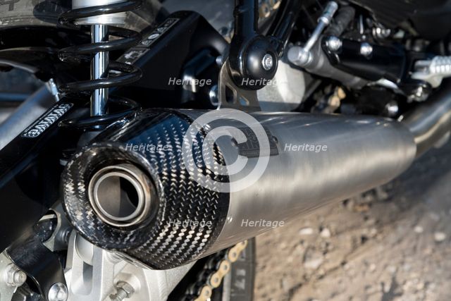 2019 Triumph Thruxton TFC 1200cc. Creator: Unknown.