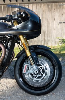 2019 Triumph Thruxton TFC 1200cc. Creator: Unknown