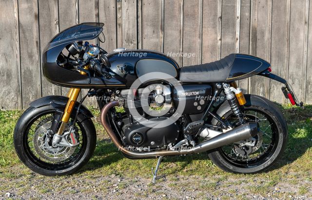 2019 Triumph Thruxton TFC 1200cc. Creator: Unknown.