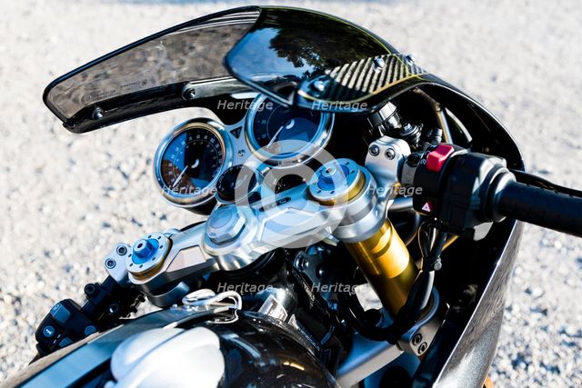2019 Triumph Thruxton TFC 1200cc. Creator: Unknown.