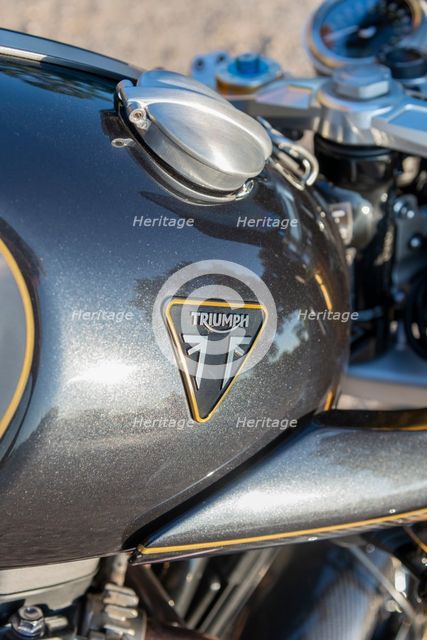 2019 Triumph Thruxton TFC 1200cc. Creator: Unknown.