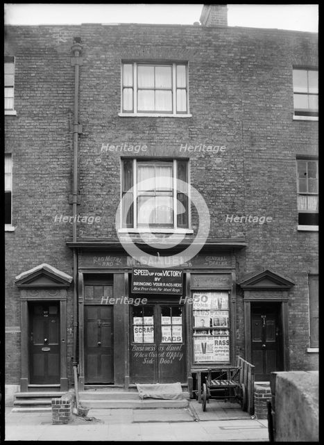 214 Cable Street, Tower Hamlets, London, 1944. Creator: Ernest James Mason.
