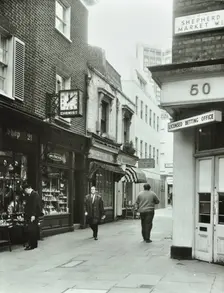 21-27 Shepherd Market, Westminster LB, London: front elevations, shops, Mayfair, 1967. Creator: Unknown