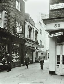 21-27 Shepherd Market, Westminster LB, London: front elevations, shops, Mayfair, 1967. Creator: Unknown