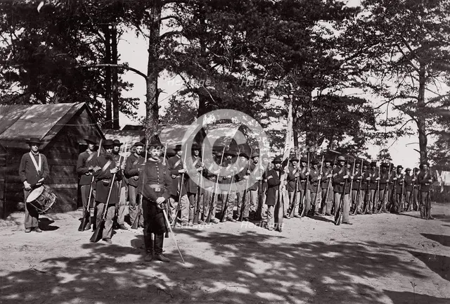 21st Michigan Infantry. Sherman's Volunteers, 1861-65. Creator: Unknown.