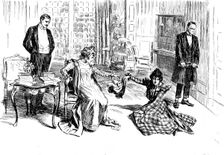 "22a, Curzon Street," the new play at the Garrick Theatre, 1898. Creator: Carl Hentschel