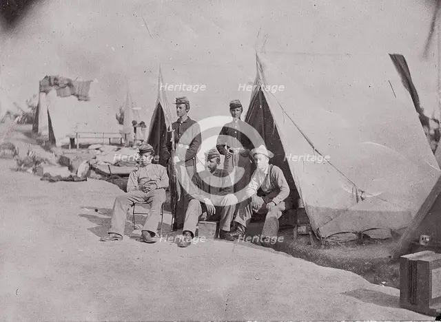 22nd New York State Militia, ca. 1861. Creator: Unknown.