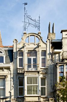 24 Avenue Eugene Demolder, Brussels, Belgium, (1908), c2014-2017. Artist: Alan John Ainsworth