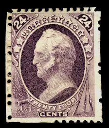 24c General Winfield Scott special printing single, 1875. Creator: Continental Bank Note Company