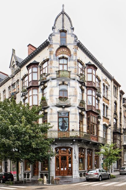 25 Rue Vanderschrick, Brussels, Belgium, (1902), c2014-2017. Artist: Alan John Ainsworth.