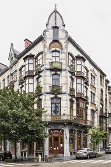 25 Rue Vanderschrick, Brussels, Belgium, (1902), c2014-2017. Artist: Alan John Ainsworth