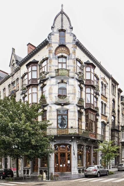 25 Rue Vanderschrick, Brussels, Belgium, (1902), c2014-2017. Artist: Alan John Ainsworth.