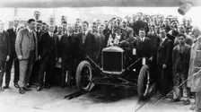 250,000th Model T Ford produced at Manchester, 1925