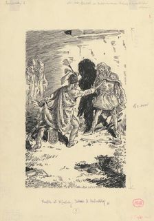 27.- He stared with a bloodied face and wide eyes, 1953. Creator: Andrej Kovacik