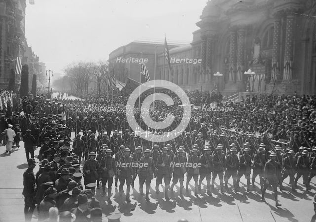 27th Division, Mar 1918. Creator: Bain News Service.