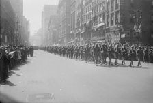 27th Parade, Mar 1918. Creator: Bain News Service