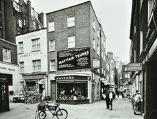 28-36 Shepherd Market, Westminster LB, London: front elevations, Mayfair, shops, 1967. Creator: Unknown