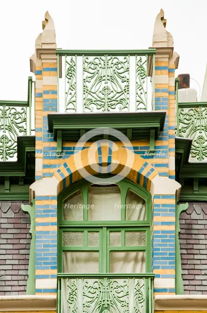 28 Rue Luther, (1902), c2014-2017. Artist: Alan John Ainsworth.