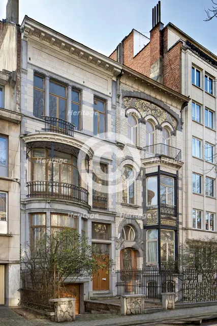 29 & 31 Avenue Winston Churchill, Brussels, Belgium, c2014-c2017. Artist: Alan John Ainsworth.