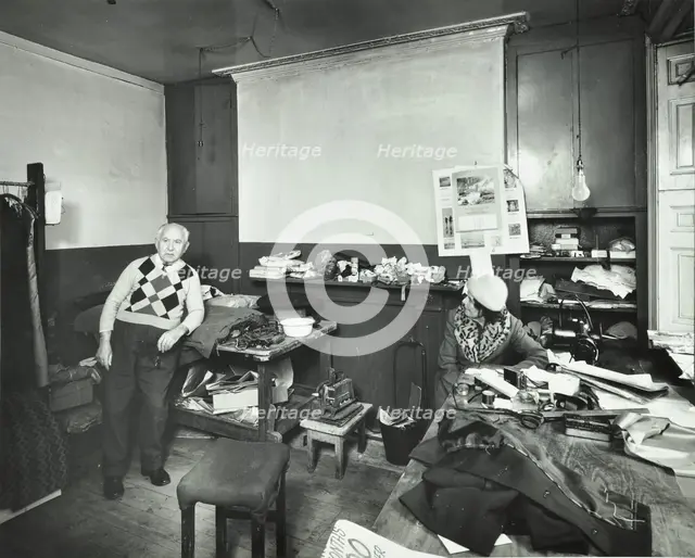 29 Wardour Street, Westminster LB, London: first floor front room, tailor, 1977. Creator: Unknown.