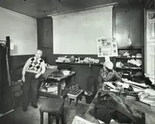29 Wardour Street, Westminster LB, London: first floor front room, tailor, 1977. Creator: Unknown