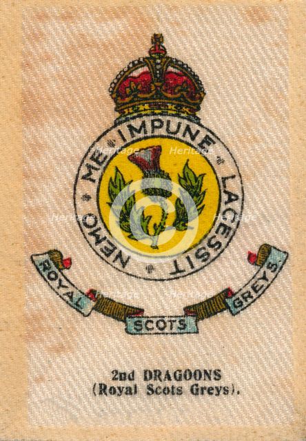 '2nd Dragoons (Royal Scots Greys)', c1910. Artist: Unknown.