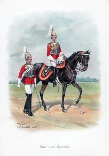 2nd Life Guards 1915.Artist: LE Buckell