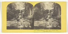 2d Fall at Shurger's, East shore Cayuga Lake, near Ithaca, N.Y., 1860/65. Creator: J. C. Burritt